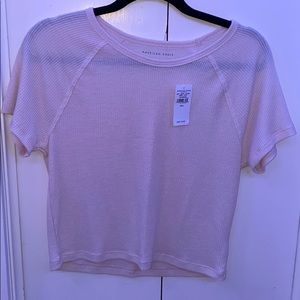 soft cream color tee